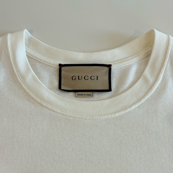 Gucci Appliqué Kitty Cat Tee - Picture 5 of 12